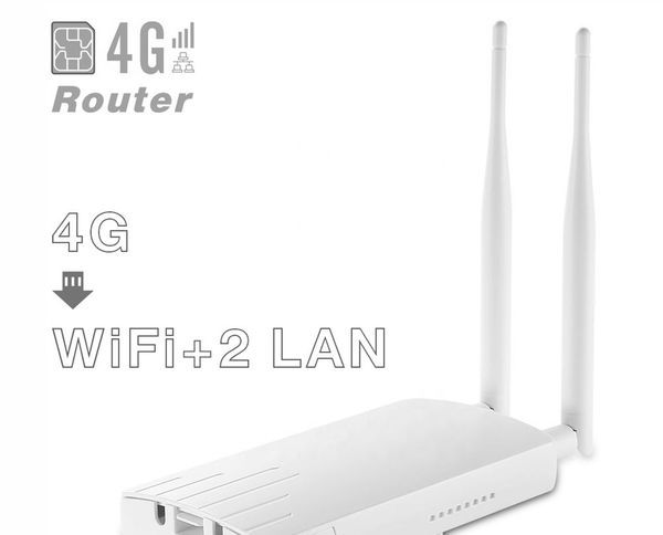 Наружный модем 4G LTE WiFi 2 LAN